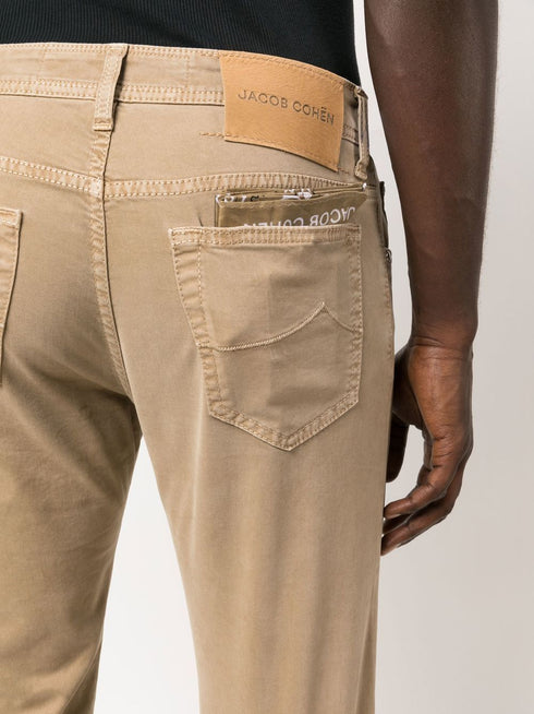 straight-leg jeans